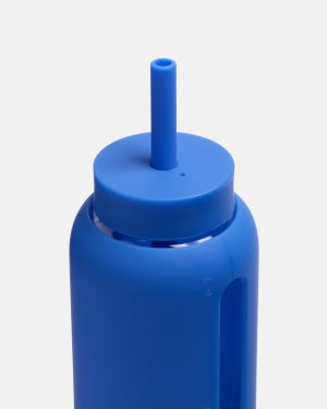 Big Bottle Lounge Straw Cap | 36oz - Cobalt