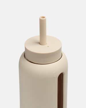 Big Bottle Lounge Straw Cap | 36oz - Stone