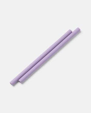Silicone Straws (2 pack)