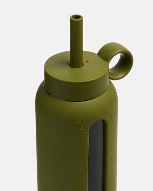 Day Bottle Straw Carry Cap | 21oz - Moss