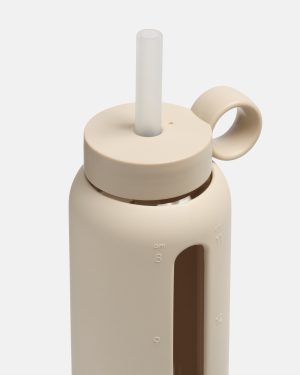 Day Bottle Straw Carry Cap | 21oz - Stone